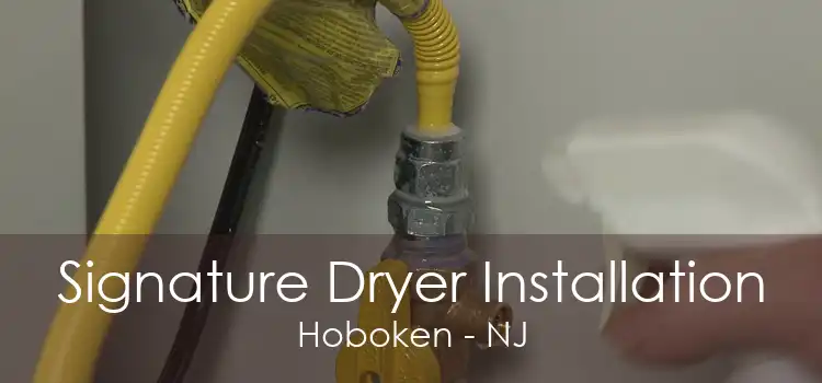 Signature Dryer Installation Hoboken - NJ