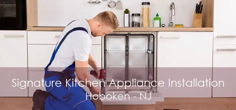 Signature Kitchen Appliance Installation Hoboken - NJ